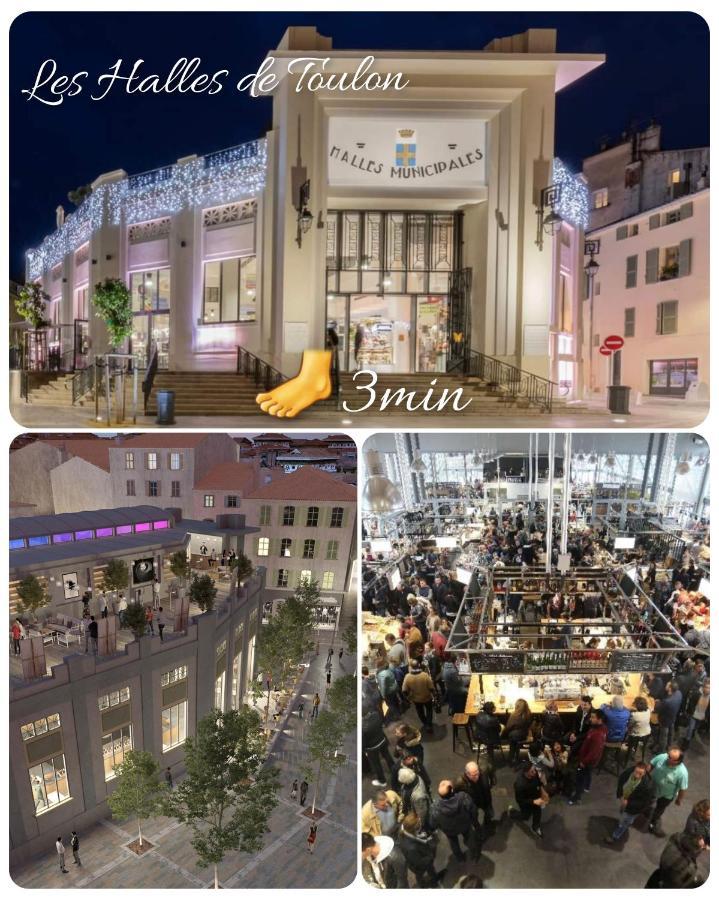 شقة Chambre D'Hotes Sde, Wc Prive Climatise Dans Loft 80M2 Espace Commun Avec Les Habitants Salon Et Cuisine تولون المظهر الخارجي الصورة